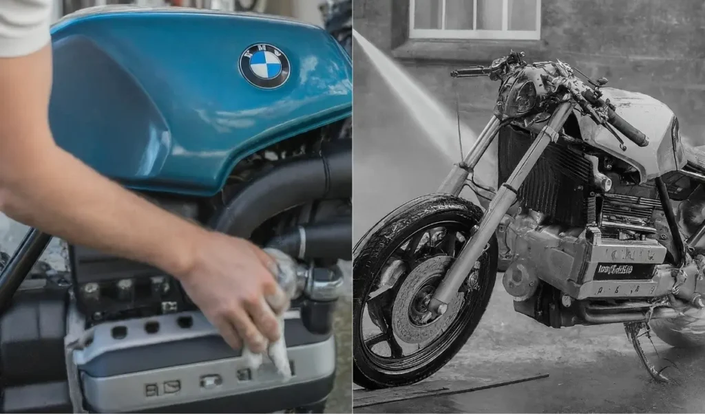 bmw k100 cafe racer clean