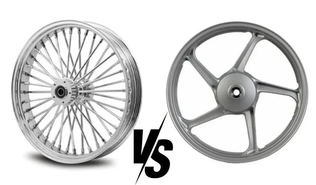 Spoke wheels vs alloy wheels