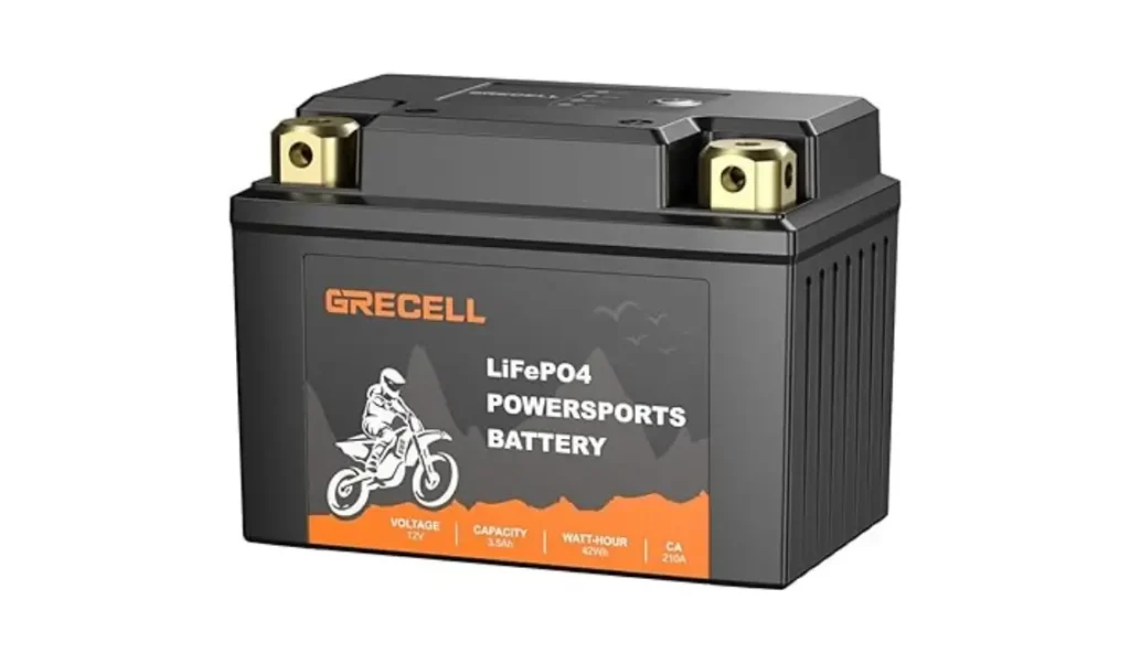 Cafe racer lithium battery