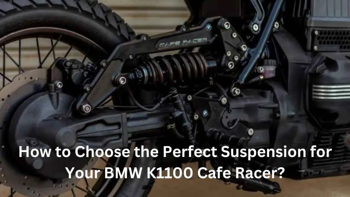 BMW K1100 Cafe Racer Suspension