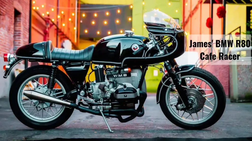 James' BMW R80 Cafe Racer