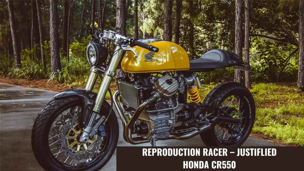 REPRODUCTION RACER – JUSTIFLIED HONDA CR550