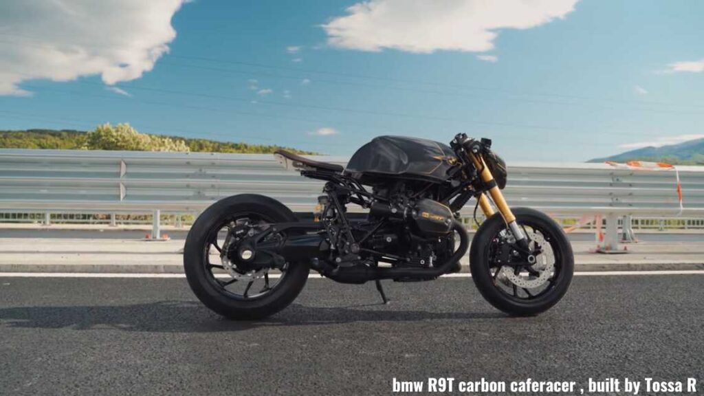 bmw R9T carbon caferacer , built by Tossa R