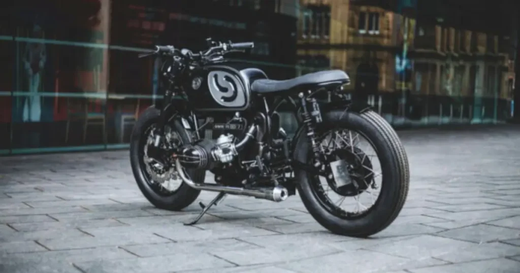 BMW R80 café racer black grey design