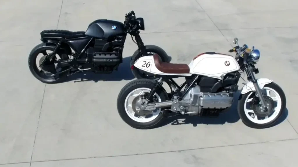 1988 BMW K100 café racer transformation