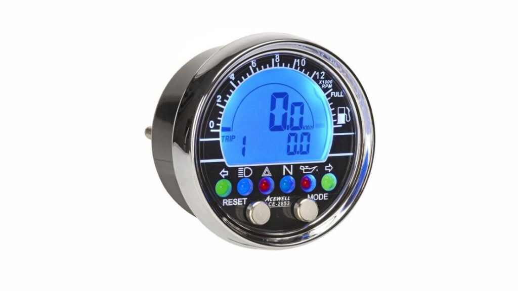 Acewell 2853 Cafe Racer Speedometers