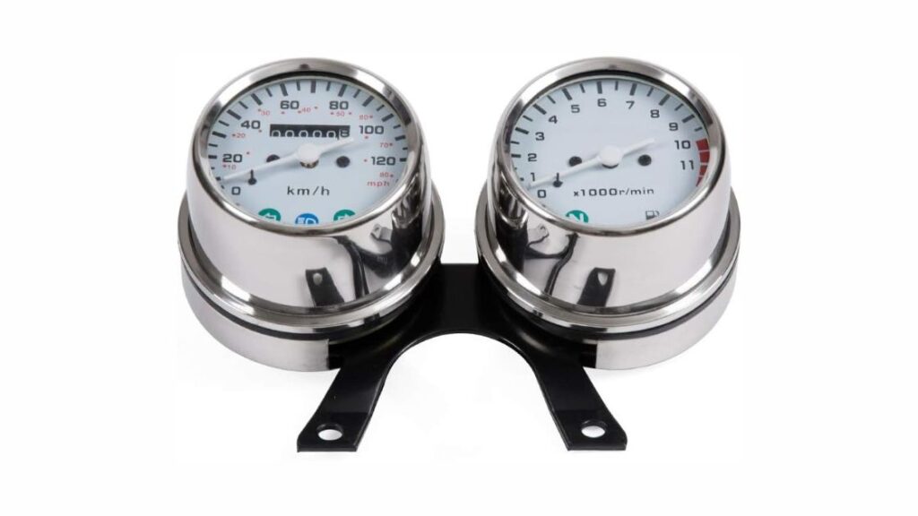  Cafe Racer Analog Speedometers