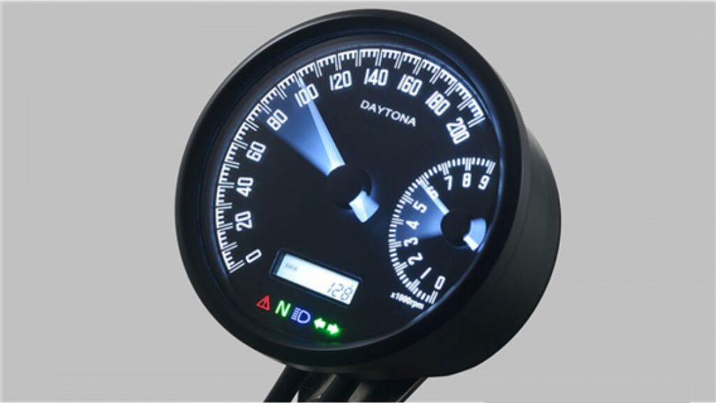 Daytona Velona Cafe Racer Speedometers