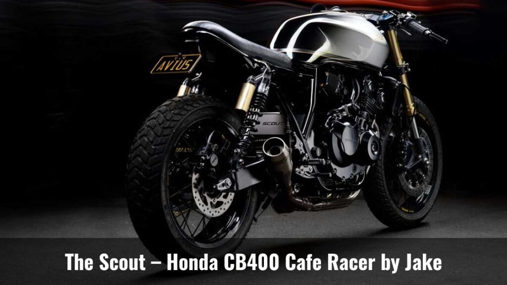 The Scout – Honda CB400 Cafe Racer by Jake