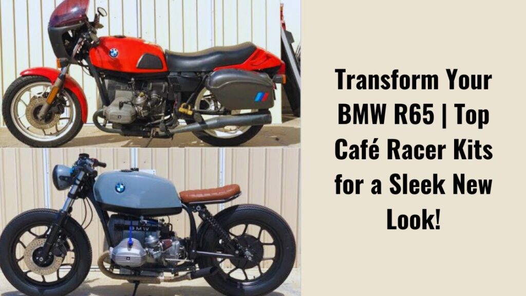 BMW R65 Top Café Racer Kits