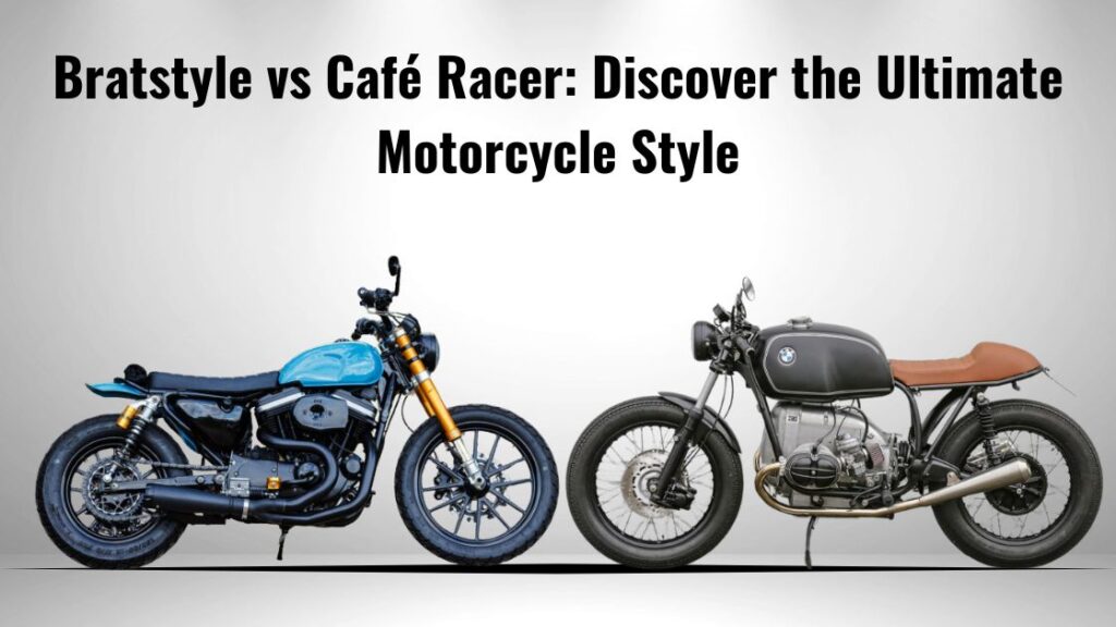 Bratstyle vs Café Racer