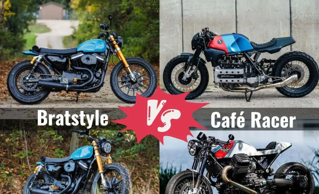 Bratstyle vs Café Racer