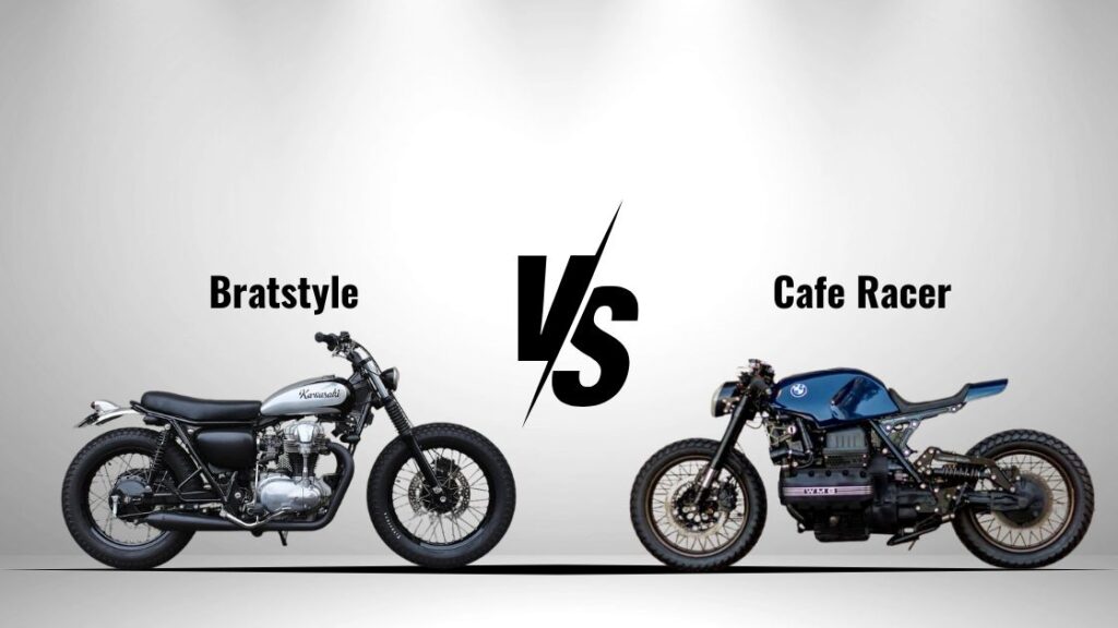 Bratstyle vs Café Racer comparison