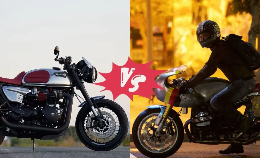 Bratstyle vs Café Racer Motorcycle