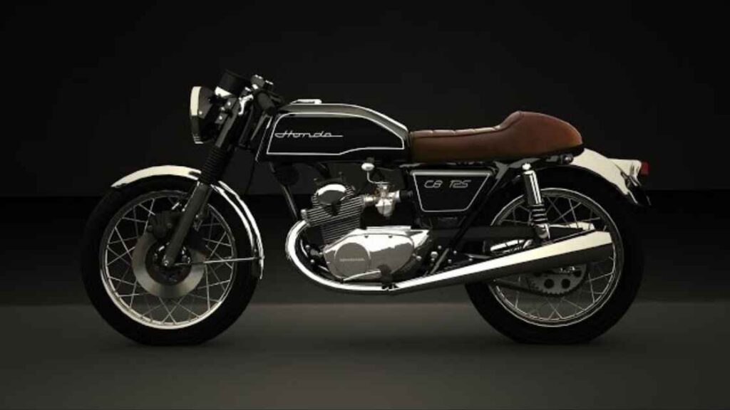 Honda CB125 custom Café Racer bike
