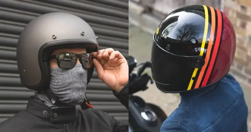 Open Face vs Full Face Helmets