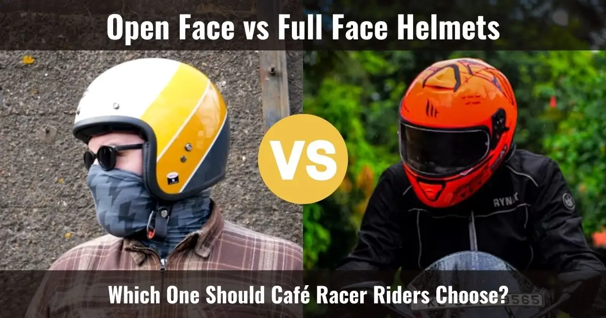 Open Face vs Full Face Helmets