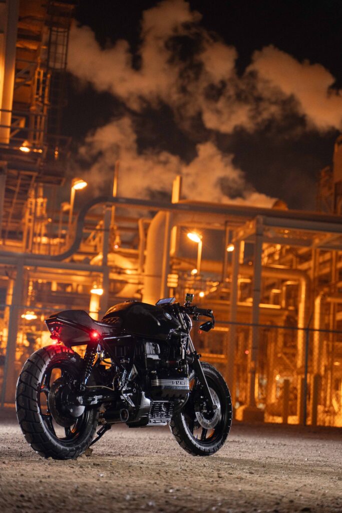 BMW K100RT café racer USA