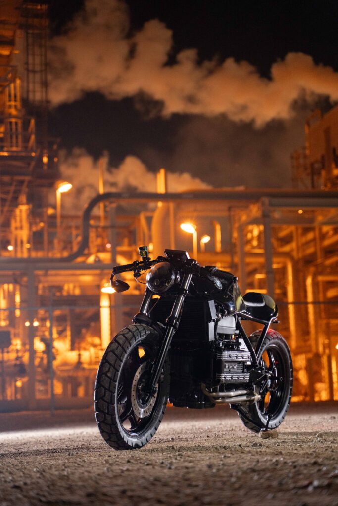 BMW K100RT café racer build