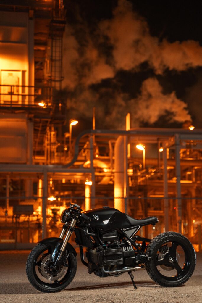 1992 BMW K75 café racer custom build