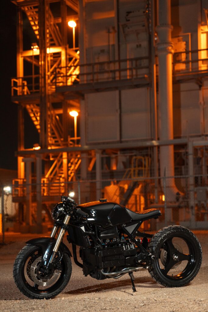 Cyberpunk BMW K75 project