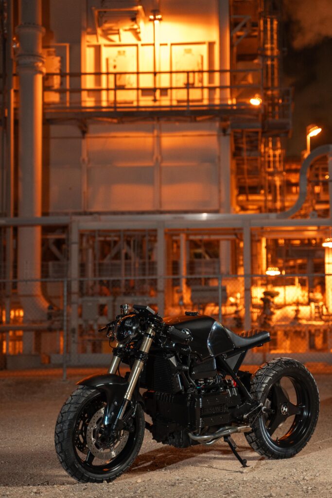 Cyberpunk BMW K75 project