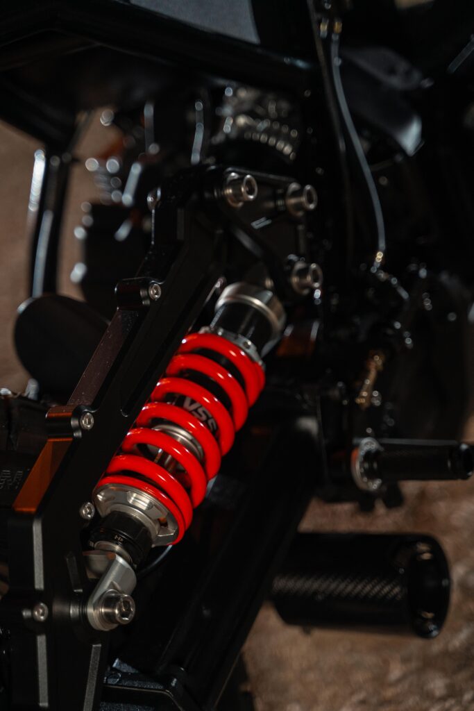 1992 BMW K75 café racer monoshock
