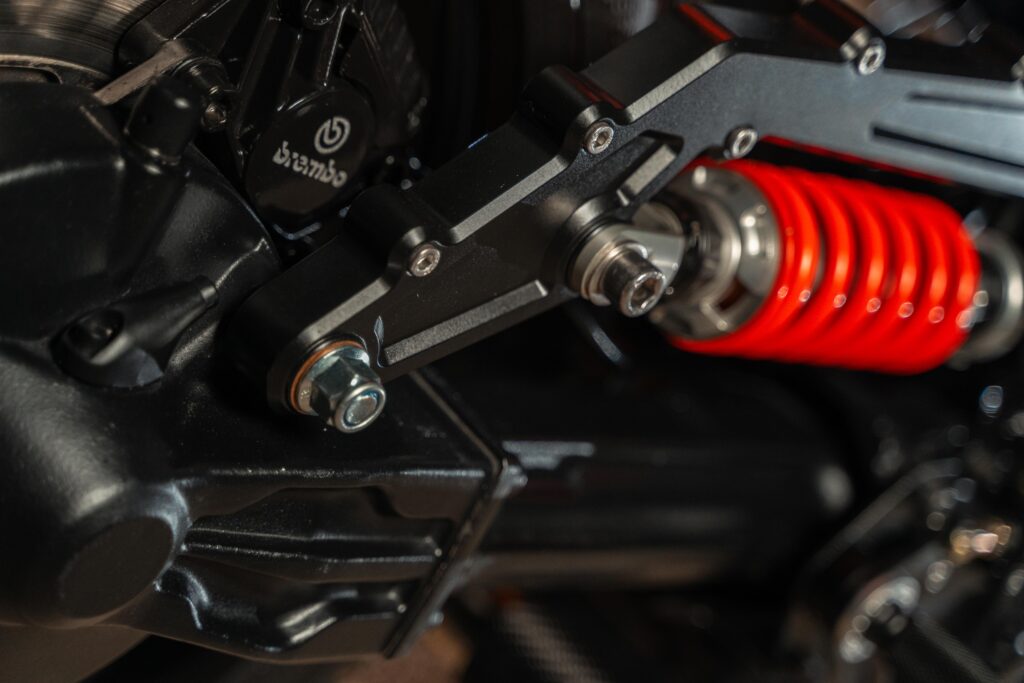 1992 BMW K75 café racer monoshock