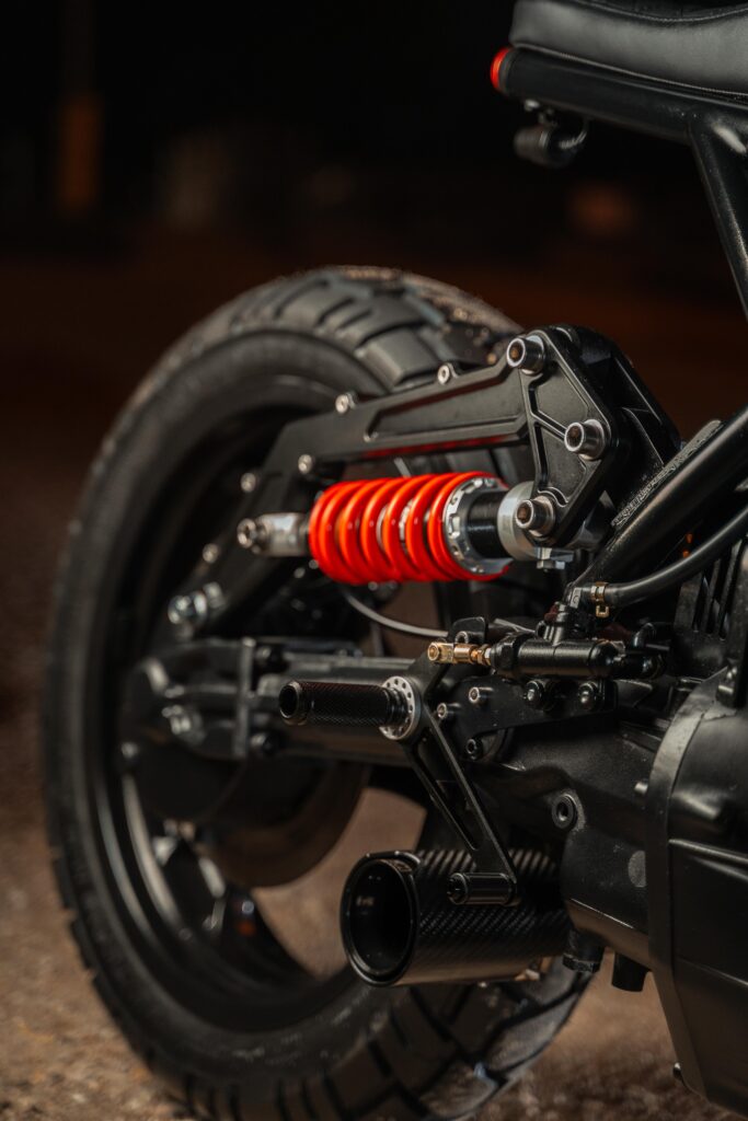 1992 BMW K75 café racer monoshock