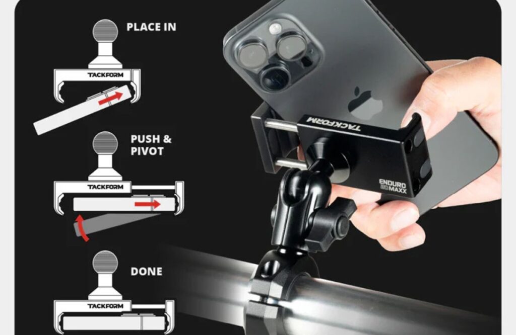 Tackform Enduro Series – Best Heavy-Duty Handlebar Mount for Cruisers

