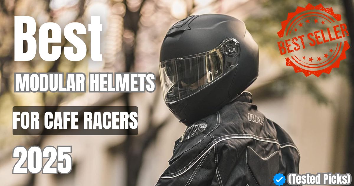 Best Modular Helmets for Cafe Racer
