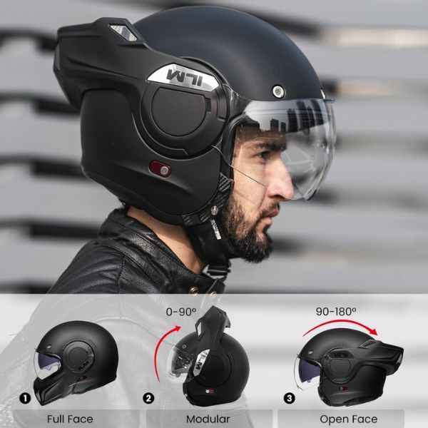 ILM B707 Vintage Modular Helmet