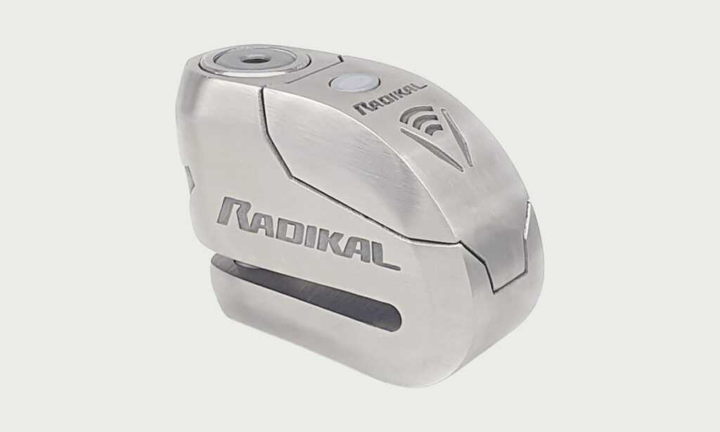 RADIKAL RK14S Premium Motorcycle Alarm Disc Lock