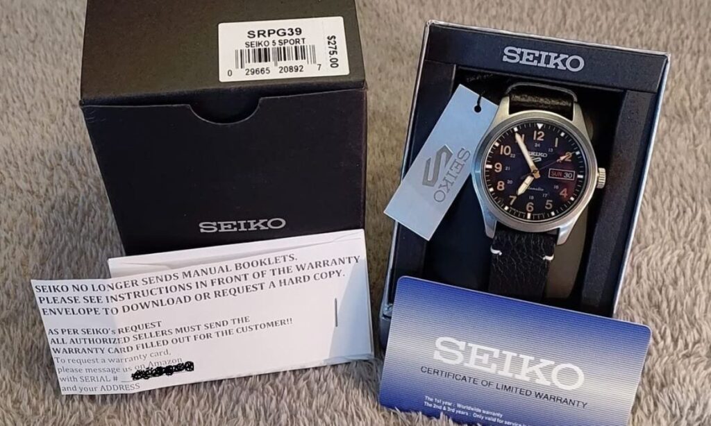 Seiko Prospex SRPG Field Watch