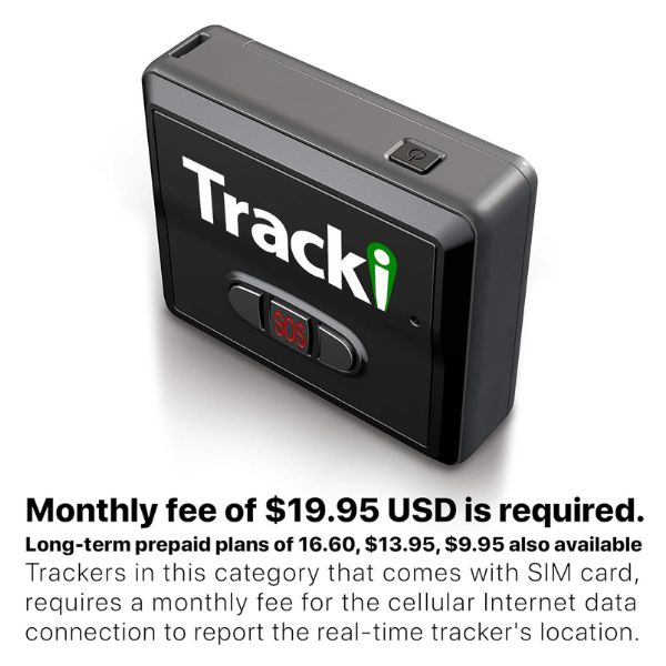 Tracki 4G LTE – Portable GPS Tracker for Café Racers
