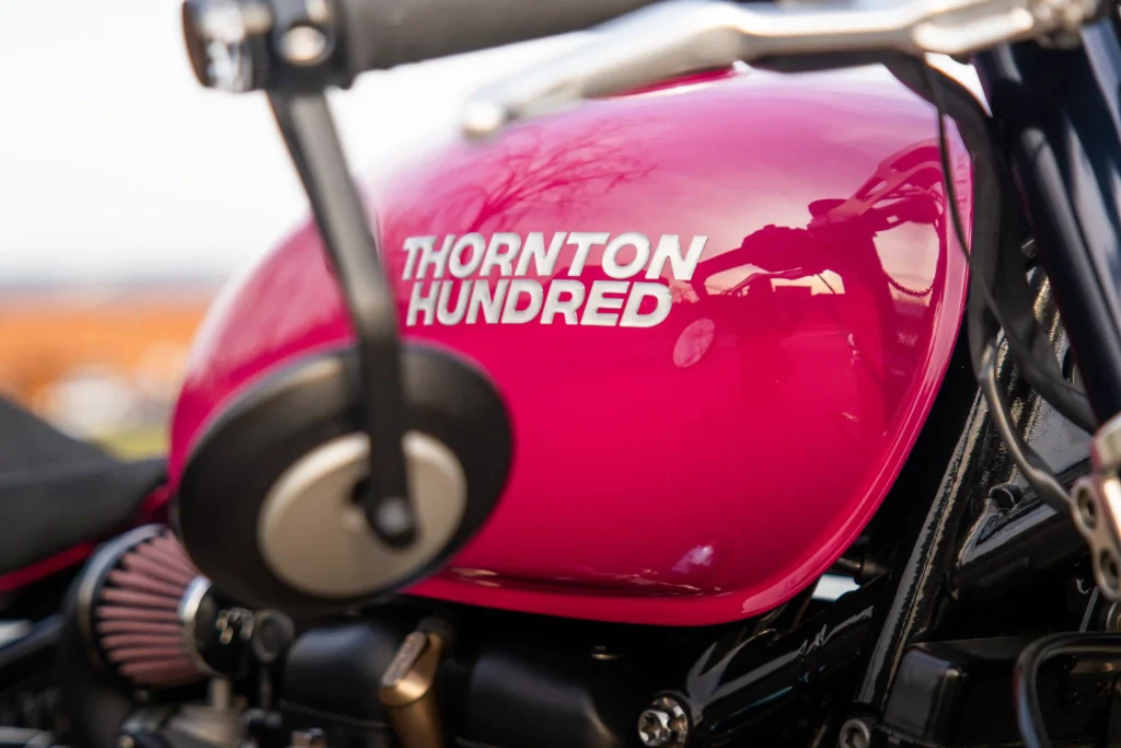 Triumph bobber super light conversion