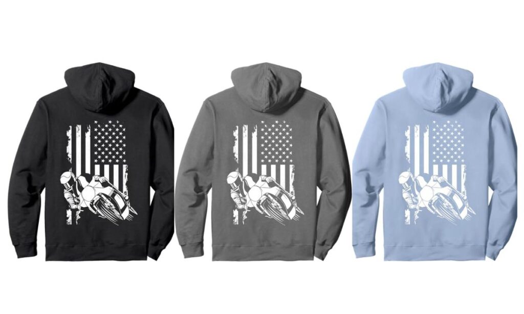 BASBO Motorcycle Pullover Hoodie