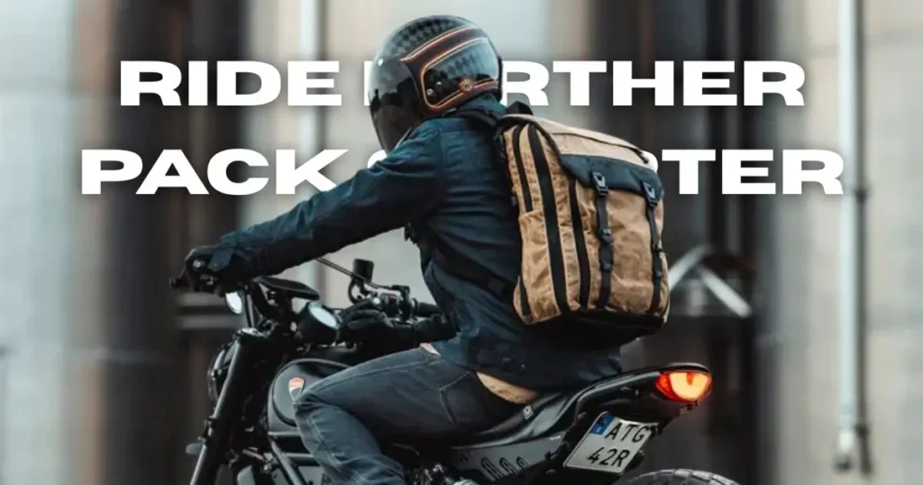 Backpacks for Motorcycle Riders