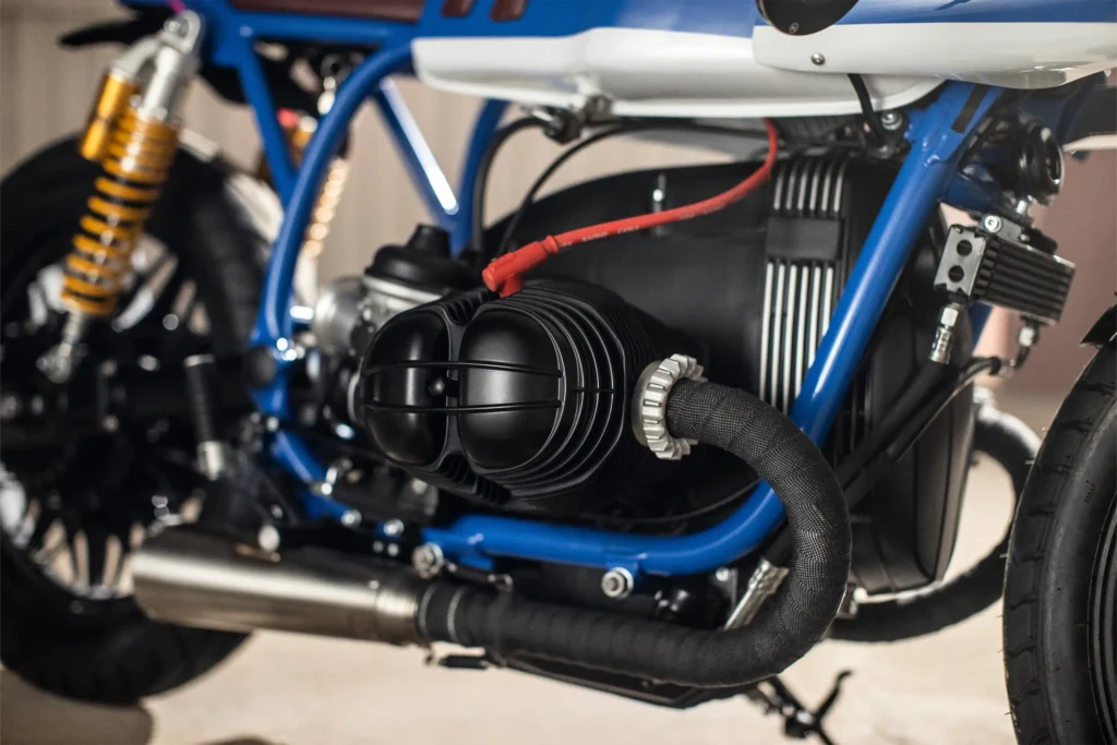 Custom BMW motorcycle