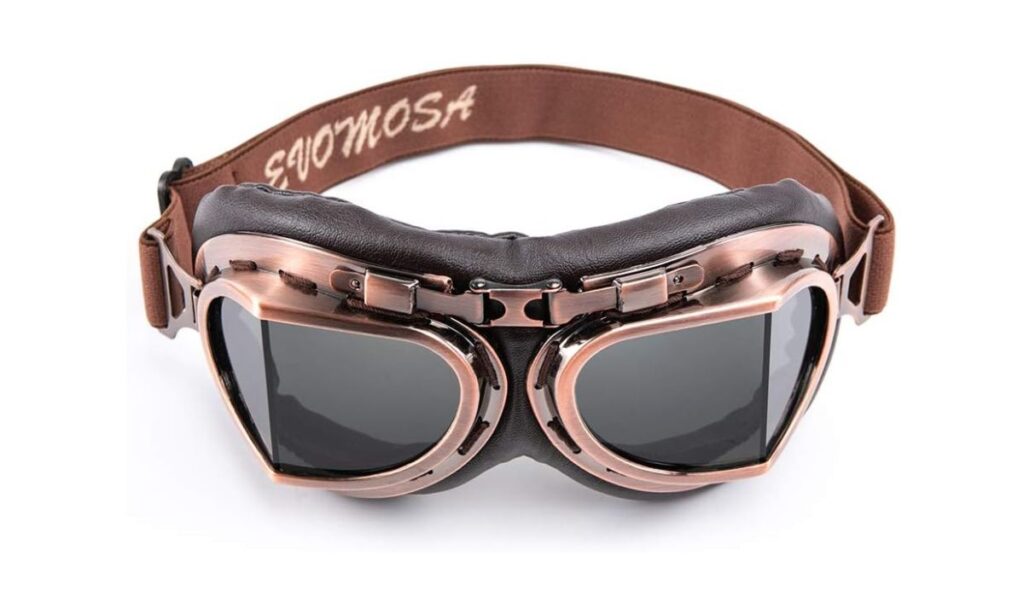 Evomosa Vintage Pilot Goggles