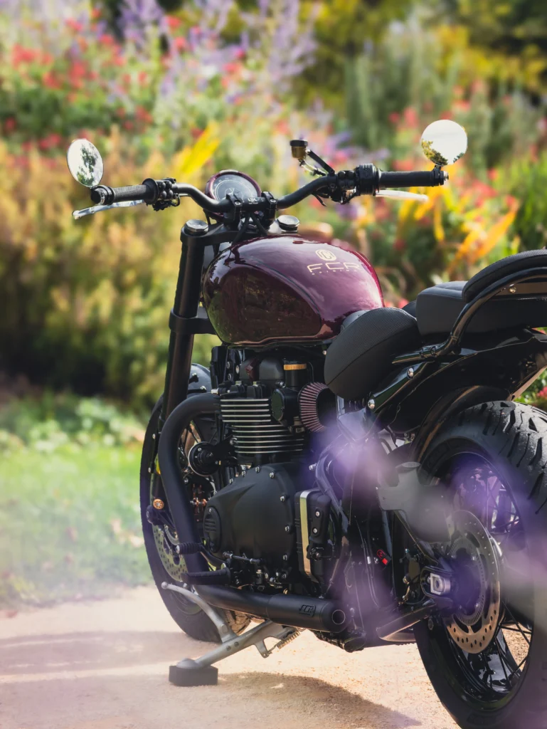 Triumph Speedmaster 1200 Bobber designed for two riders
